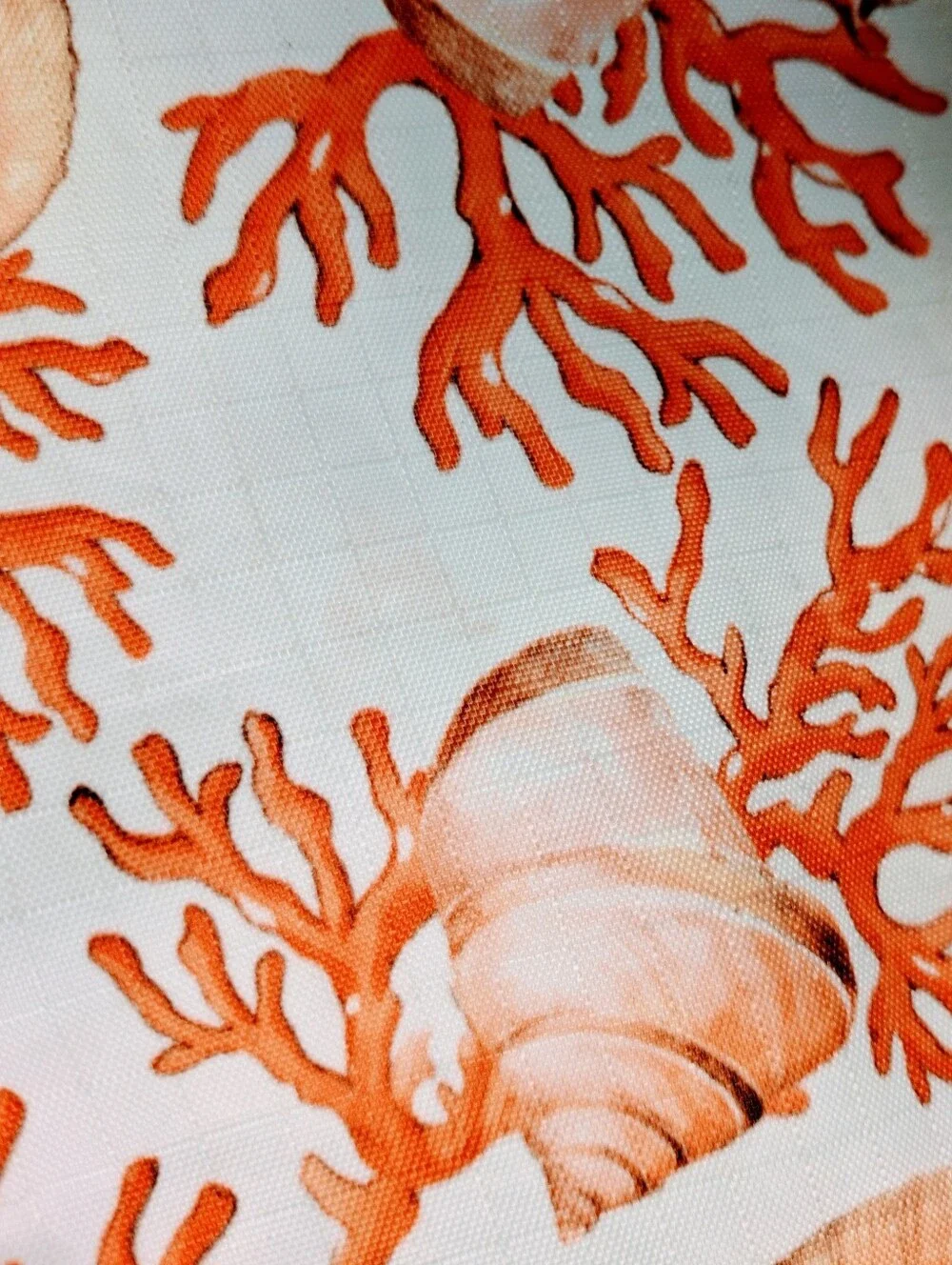 Lesportsac Sea Shell Coral Print Cosmetic Case
